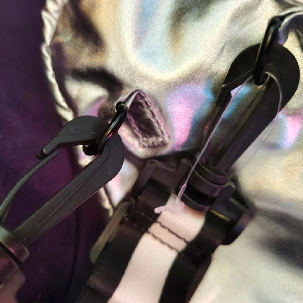 🆕Nobo Iridescent Mini Camera bag Crossbody NWT